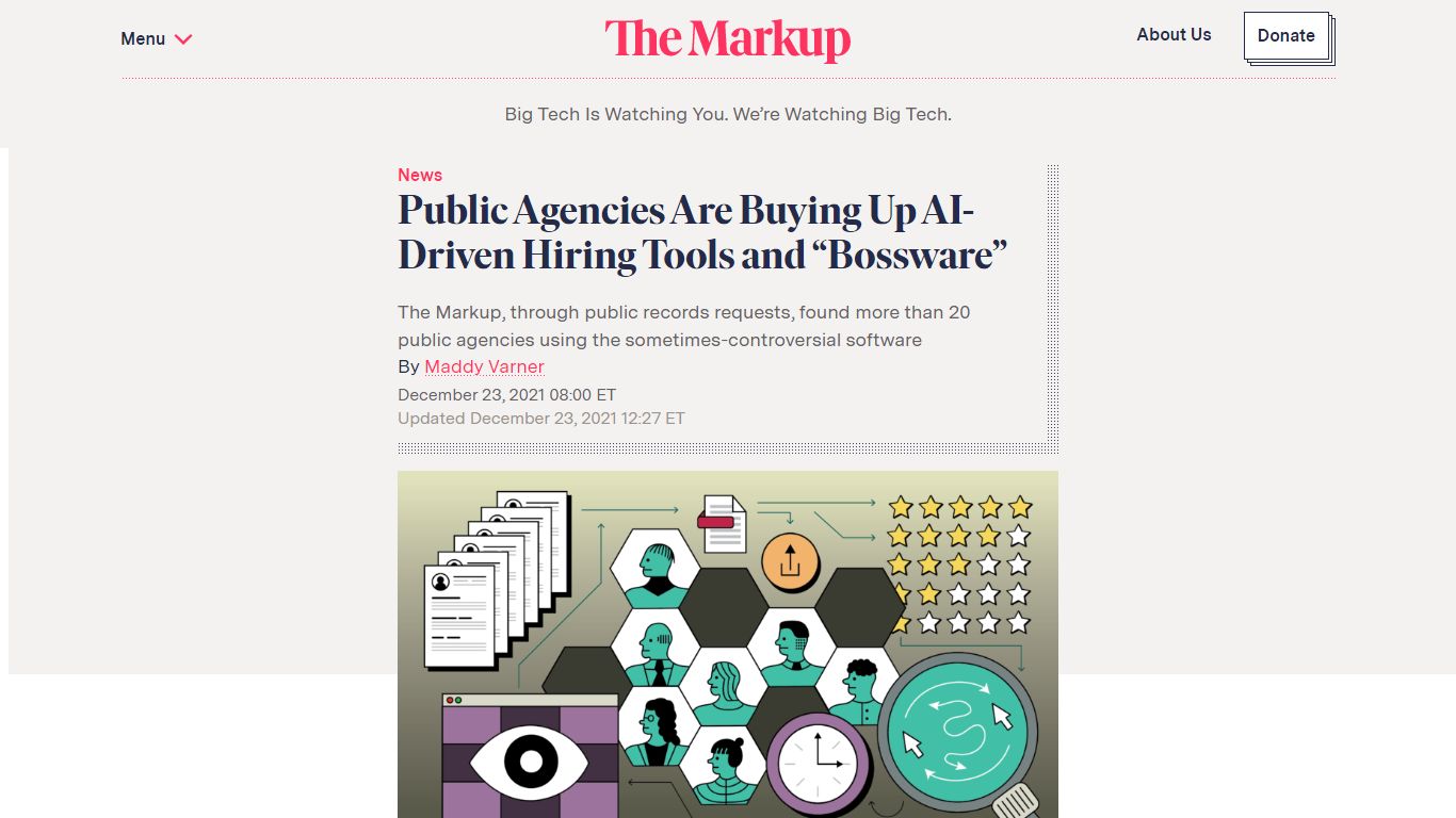 Public Agencies Are Buying Up AI-Driven Hiring Tools and “Bossware ...